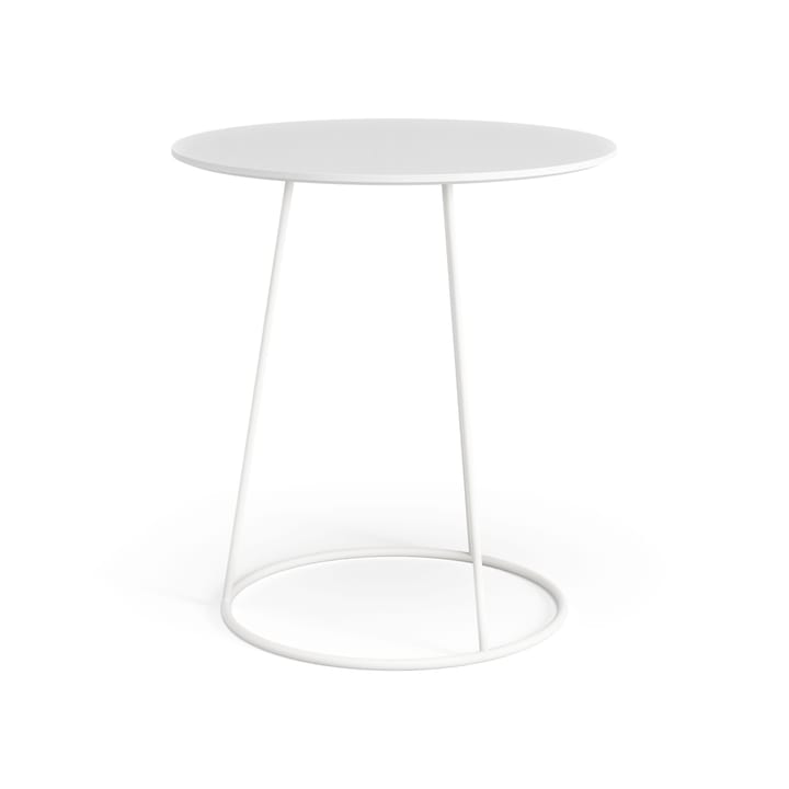 Breeze table smooth top Ø46 cm - White - Swedese