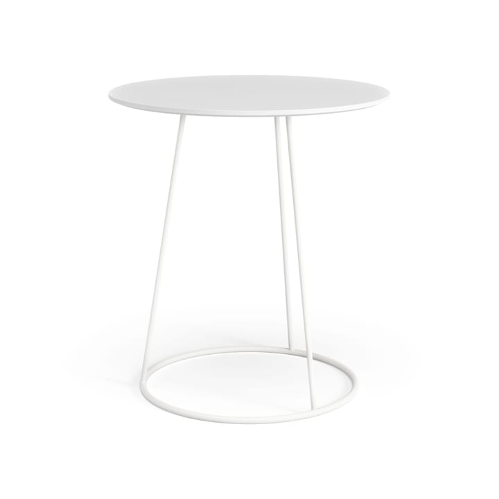 Breeze table smooth top Ø46 cm - White - Swedese