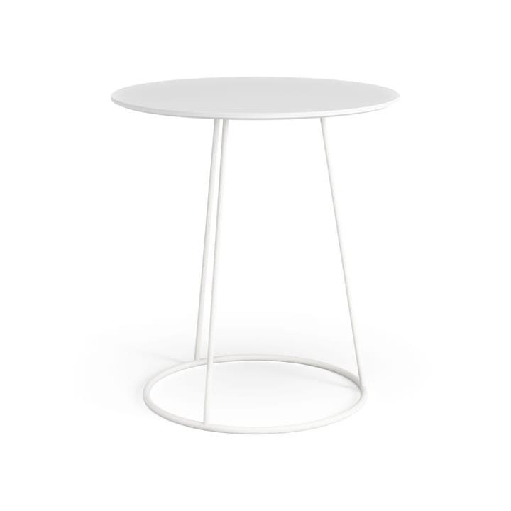 Breeze table smooth top Ø46 cm - White - Swedese