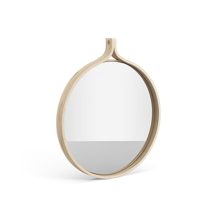 Comma Mirror round Ø40 cm - Ash lackered - Swedese