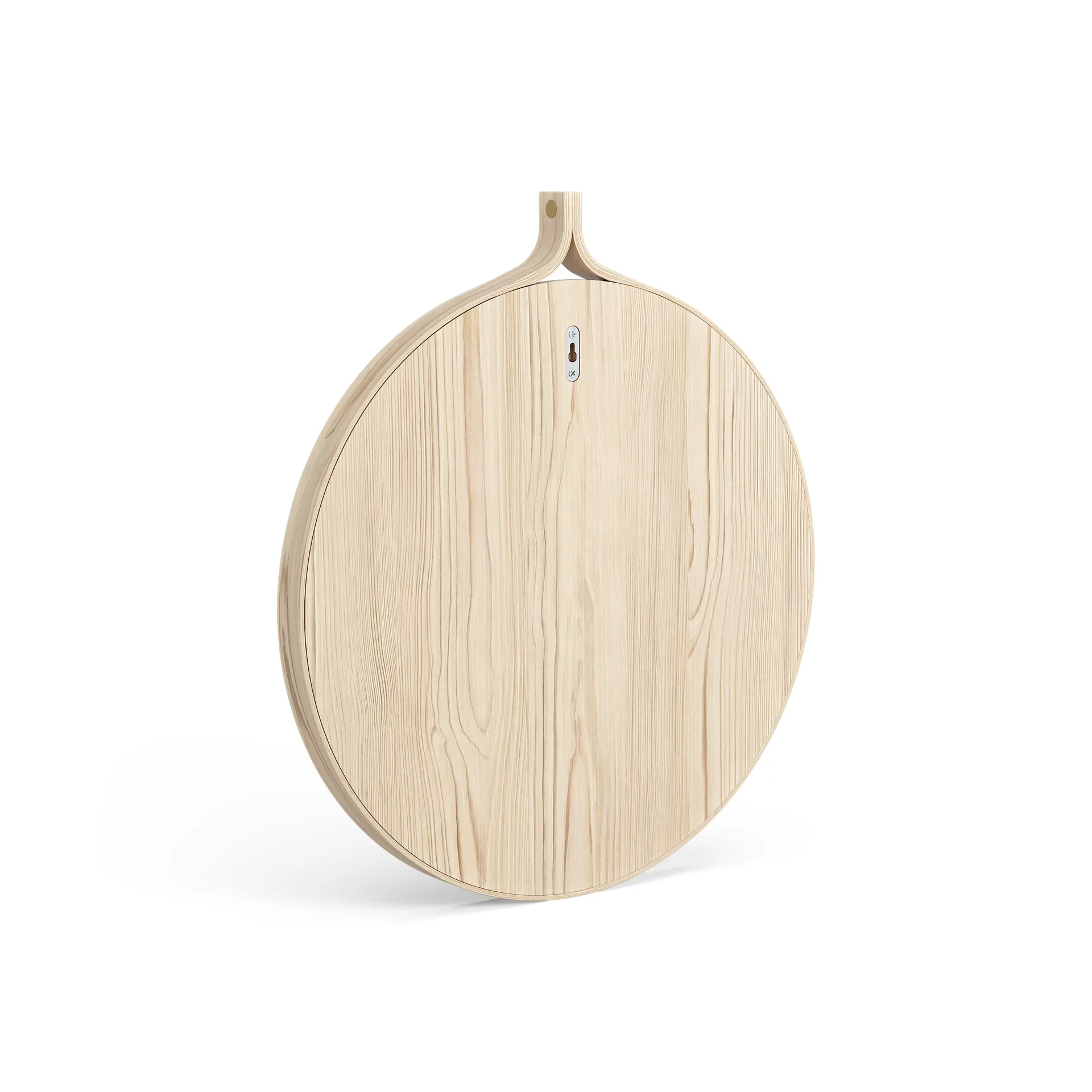 Comma Mirror round Ø52 cm, Ash lackered Swedese