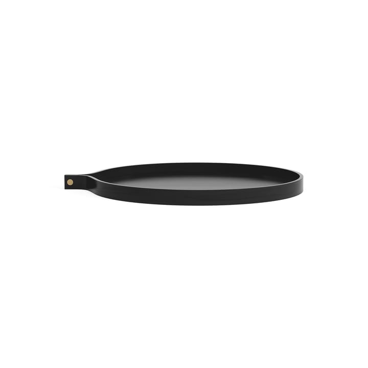 Comma tray Ø52 cm - Ash black oiled - Swedese
