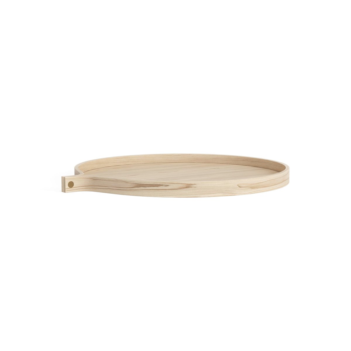 Swedese Comma tray o52 cm Ash lackered | Scandinavian Design | Trays | Beige