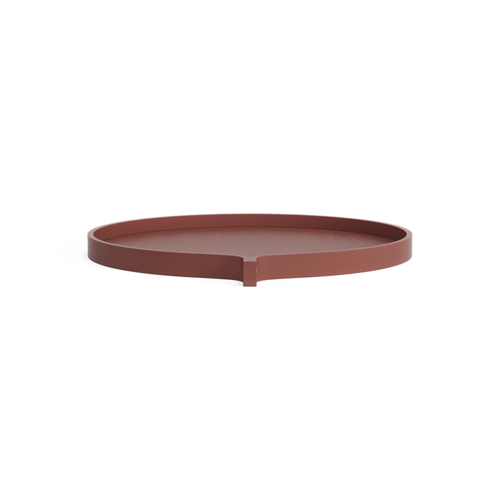 Comma tray Ø52 cm, Ash red Swedese