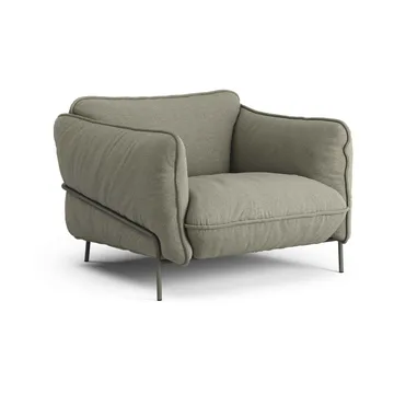 Continental armchair - Sealife Green/black-orkangrå - Swedese