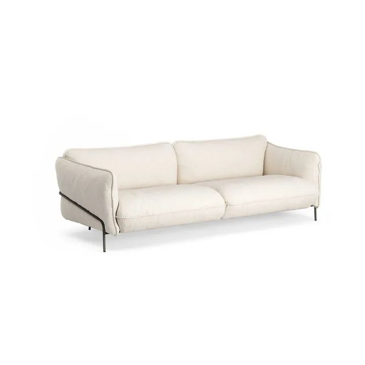 Continental sofa - Sealife Ivory/Sand-orca grey - Swedese