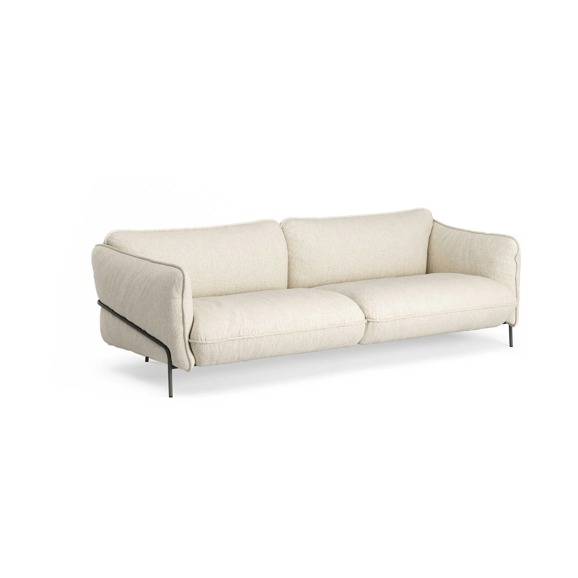 Continental sofa, Wave Champagne-orca grey Swedese