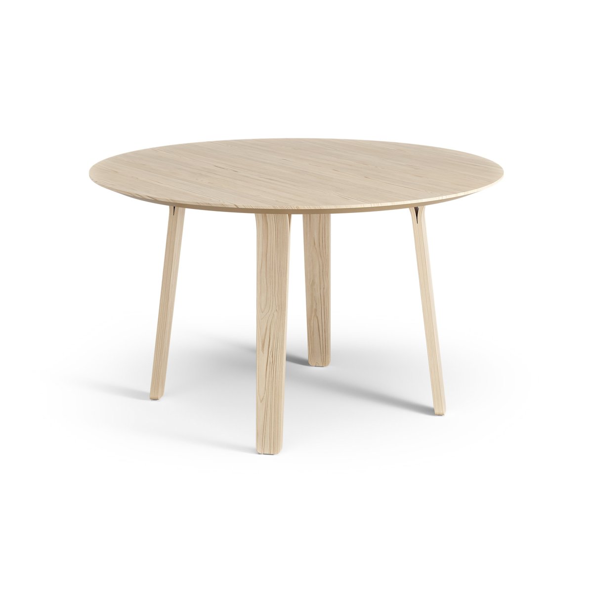 Swedese Divido table o120 cm Ash laquered | Scandinavian Design | Dining tables | Beige