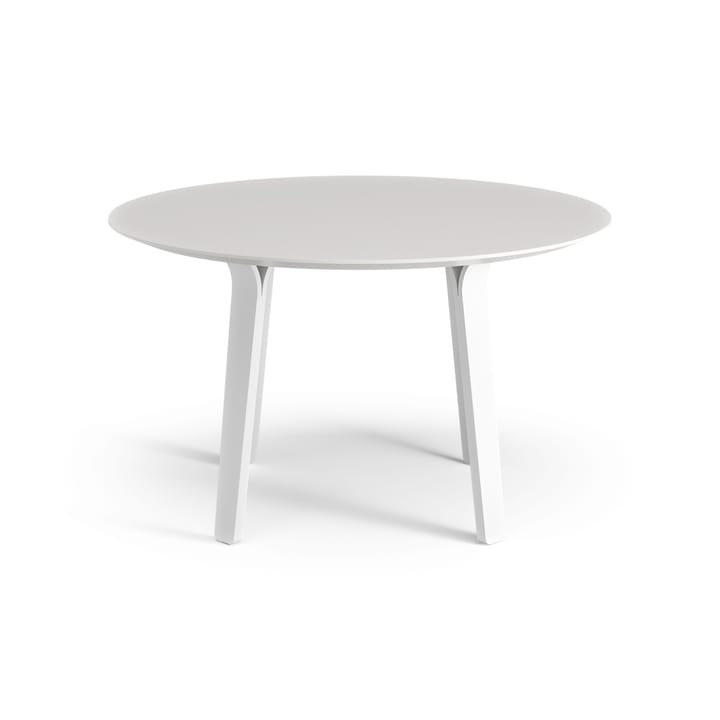 Divido table Ø120 cm - Ash White glazed - Swedese