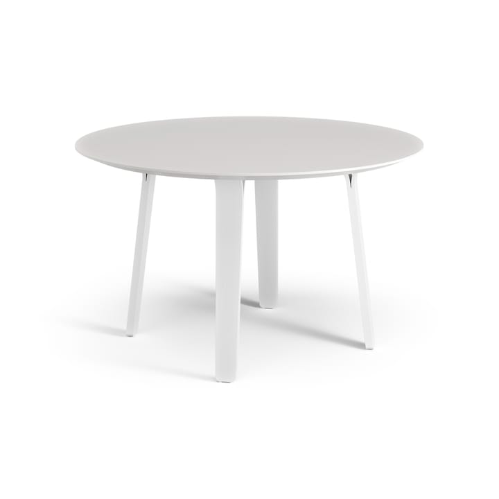 Divido table Ø120 cm - Ash White glazed - Swedese