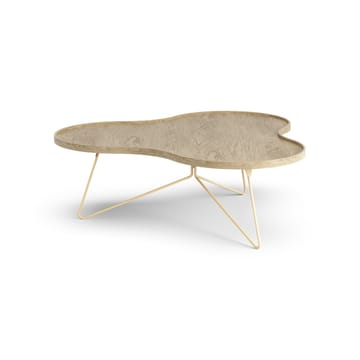 Flower mono table 107x114 cm - H39 cm Oak laquered - Swedese
