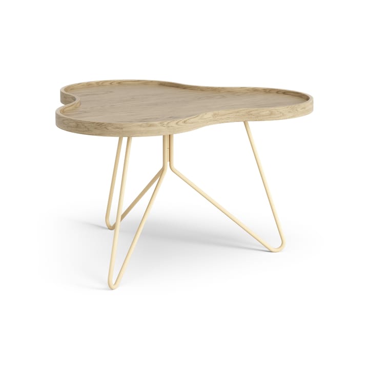 Flower mono table 62x66 cm - H39 cm Oak laquered - Swedese