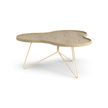 Flower mono table 84x90 cm - H39 cm Oak laquered - Swedese