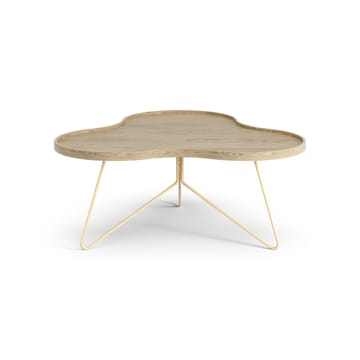 Flower mono table 84x90 cm - H39 cm Oak laquered - Swedese