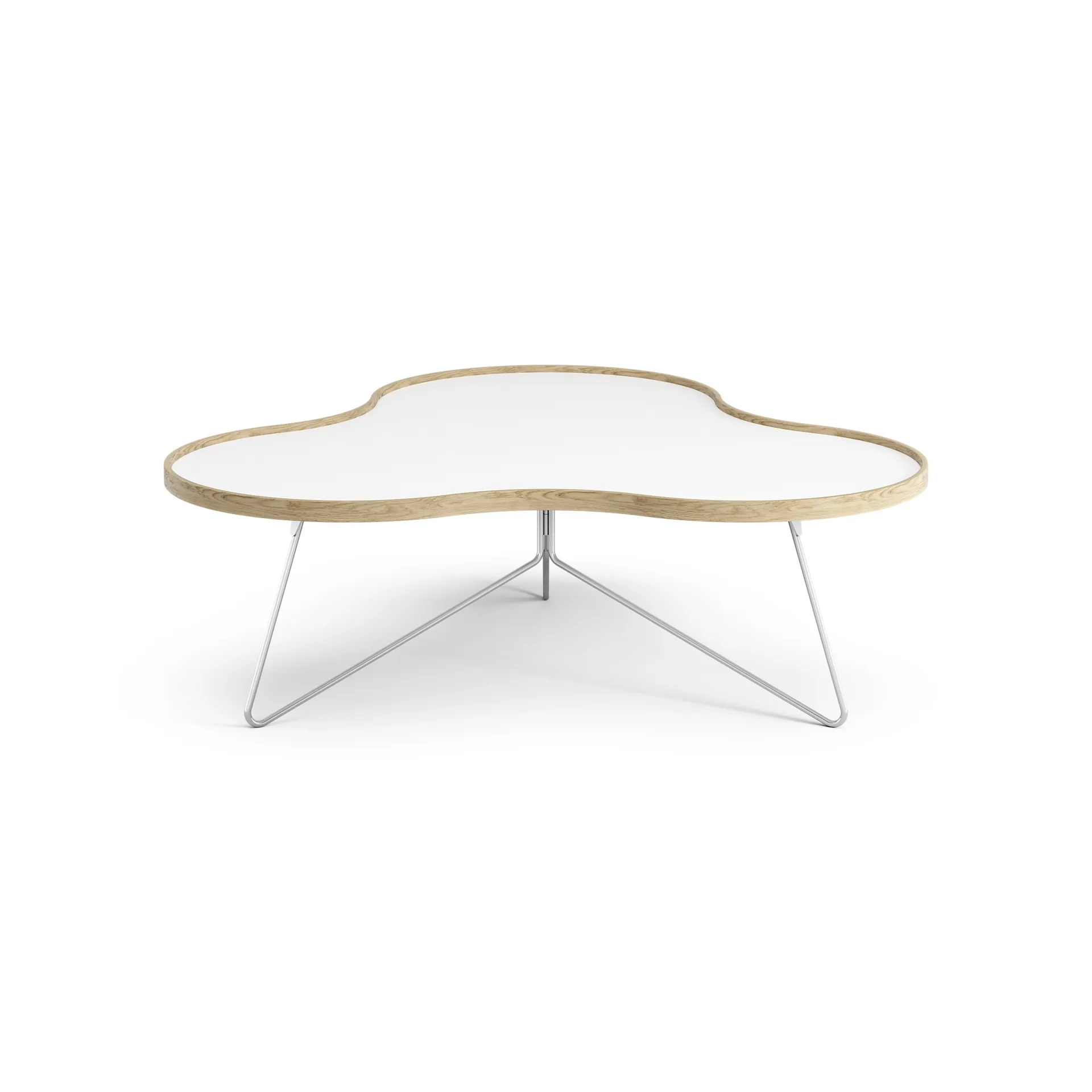 Flower table 107x114 cm, H45 cm Oak laquered Swedese