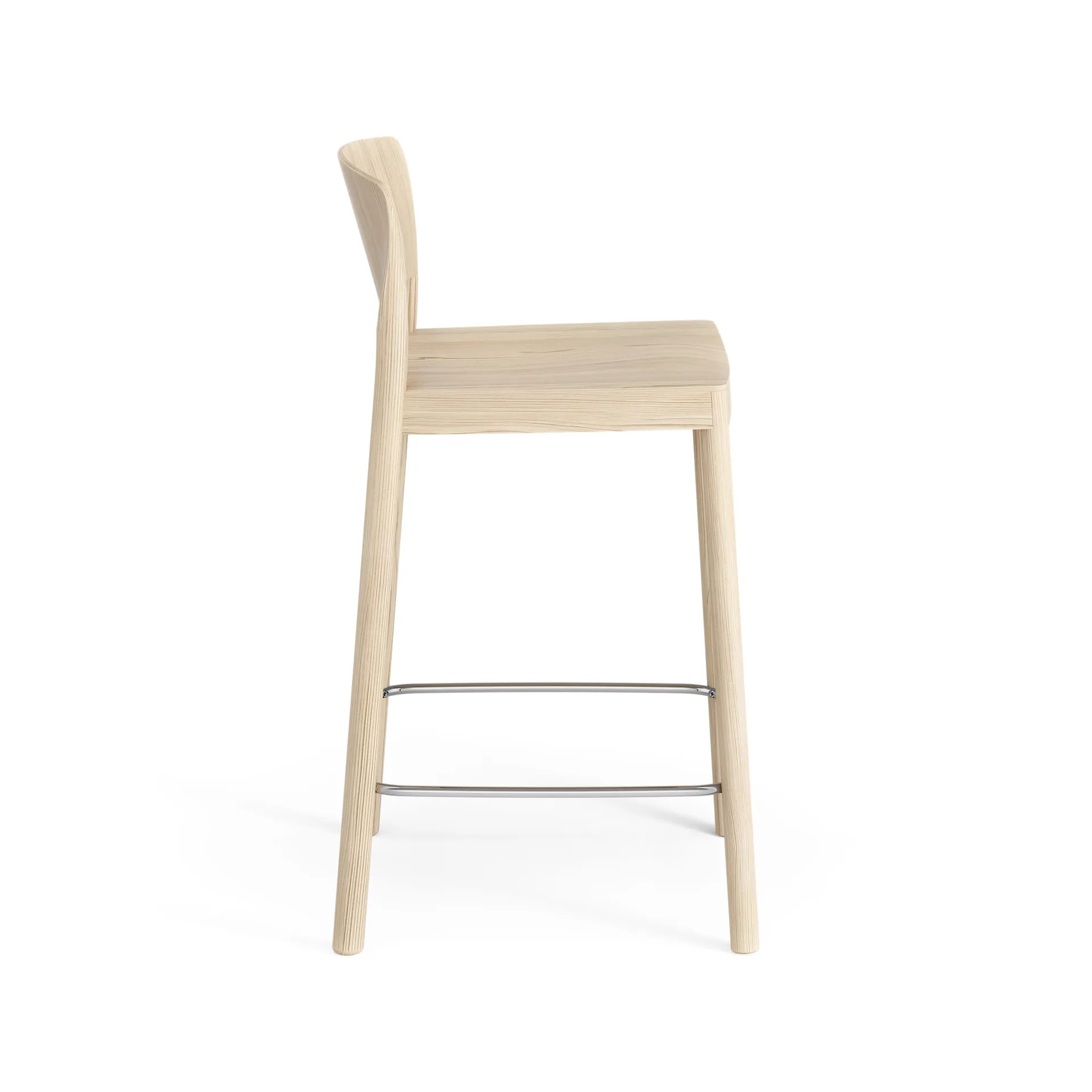 Grace bar stool 63 cm, Ash laquered Swedese
