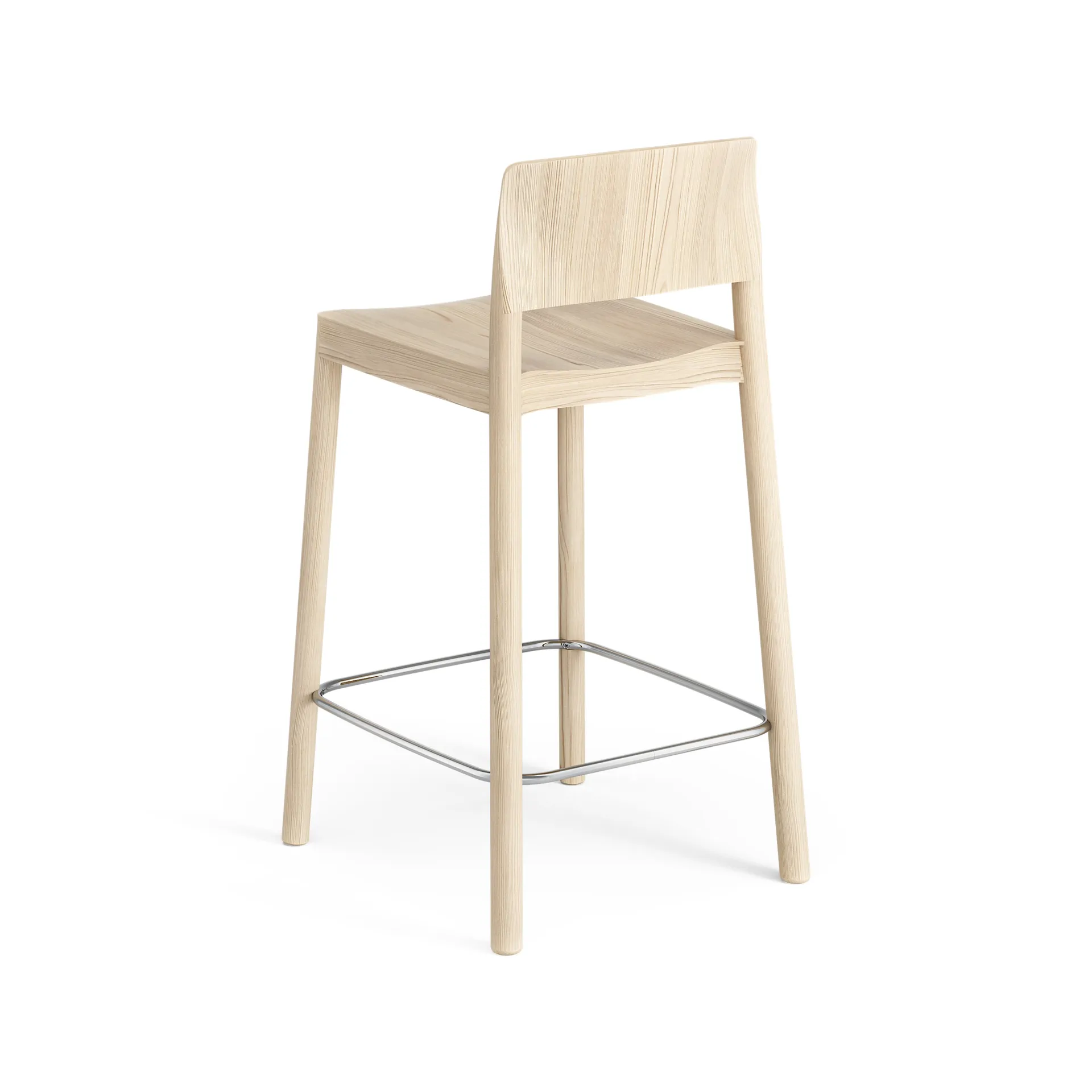 Grace bar stool 63 cm, Ash laquered Swedese