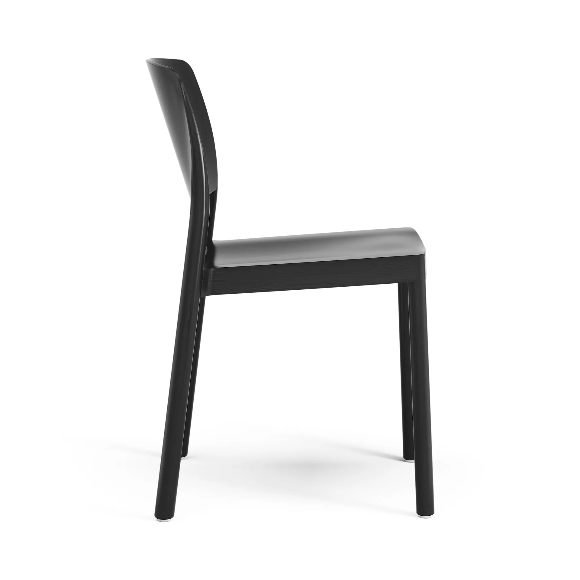 Grace chair, Ash black glazed Swedese