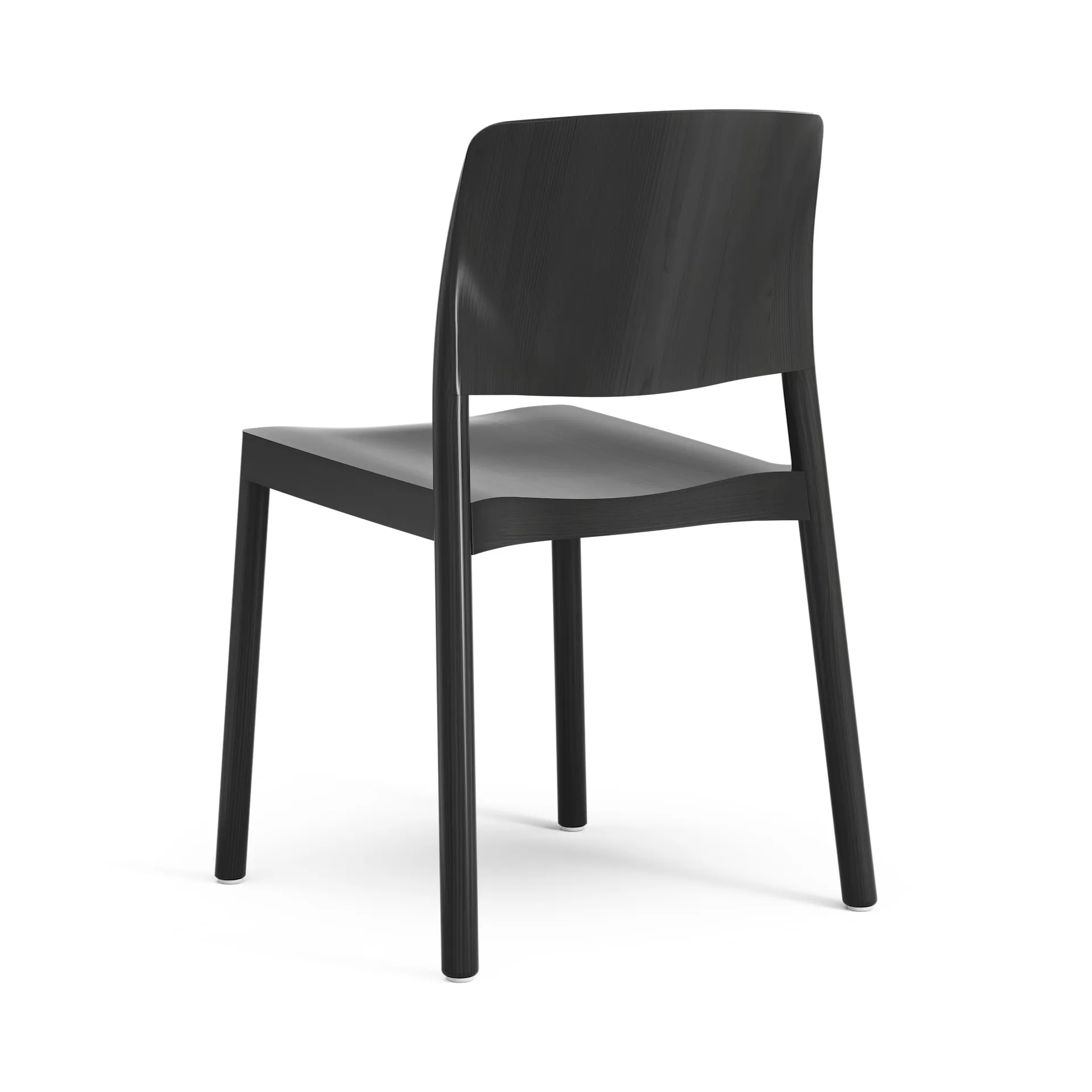 Grace chair, Ash black glazed Swedese