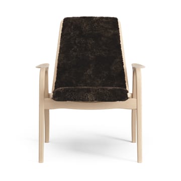 Laminett arm chair laquered beech/sheep skin - Espresso (brown) - Swedese