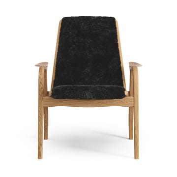 Laminett arm chair oiled oak/sheep skin - Black (black) - Swedese