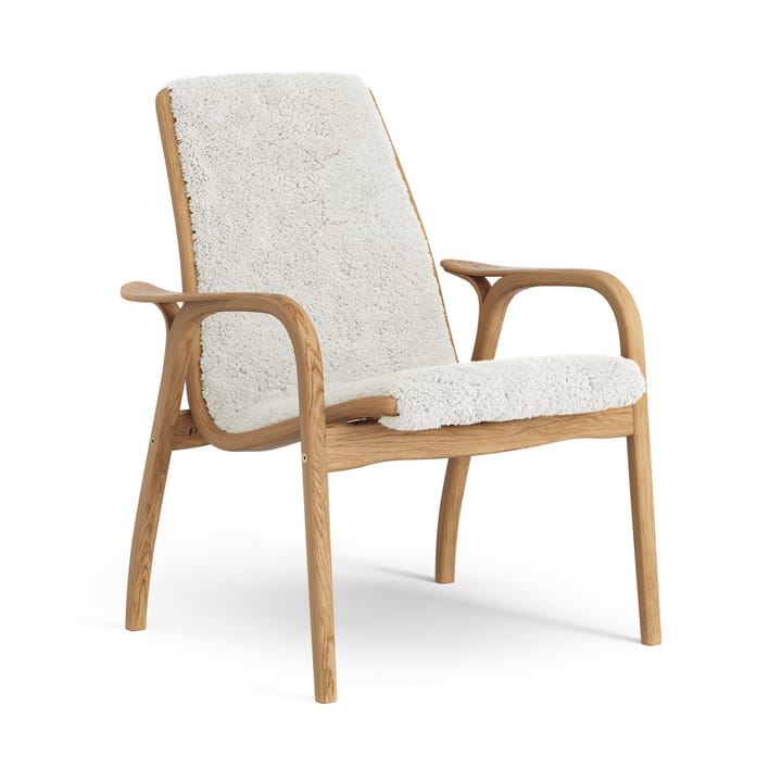 Laminett arm chair oiled oak/sheep skin - Off white (white) - Swedese