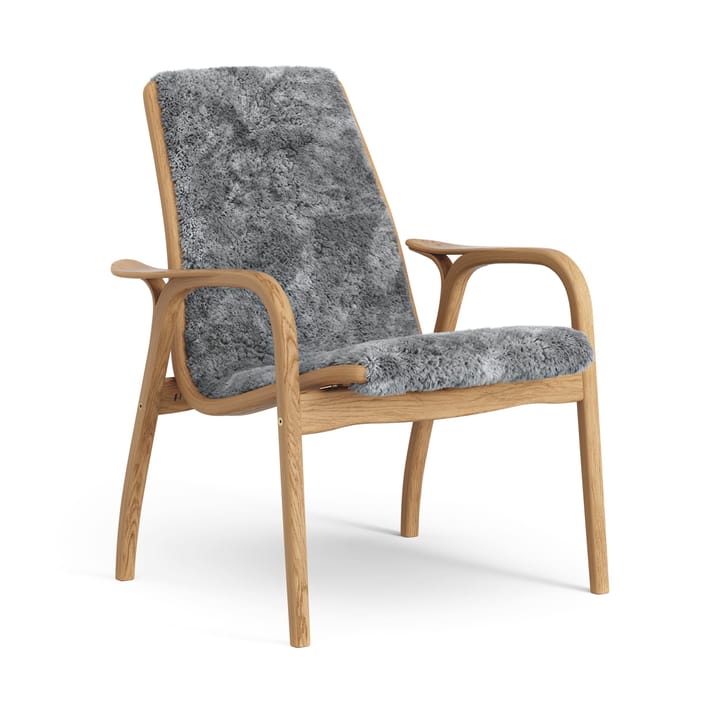 Laminett arm chair oiled oak/sheep skin - Scandinavian Grey (grey) - Swedese