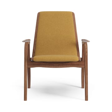 Laminett arm chair oiled walnut/fabric - Lido 154 - Swedese