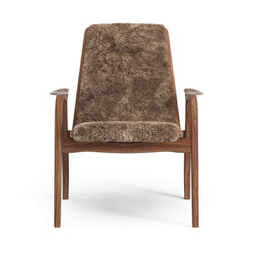 Laminett arm chair oiled walnut/sheep skin - Sahara (nougat brown) - Swedese