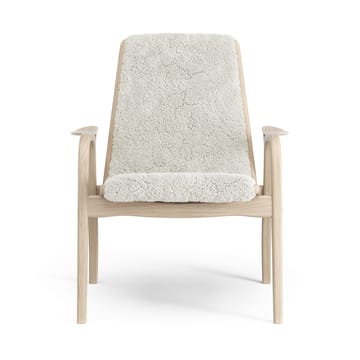 Laminett arm chair white pigmented oak/sheep skin - Off white (white) - Swedese