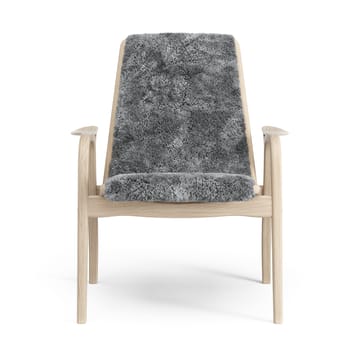 Laminett arm chair white pigmented oak/sheep skin - Scandinavian Grey (grey) - Swedese