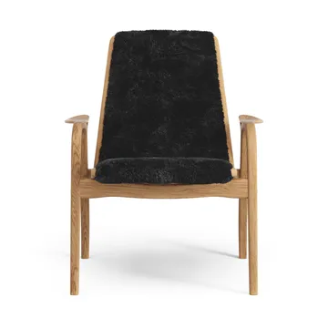 Laminett armchair - Sheepskin black-oiled oak - Swedese