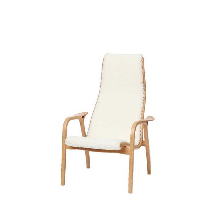 Lamini Children's armchair - Sheepskin off-white, oiled oak - Swedese