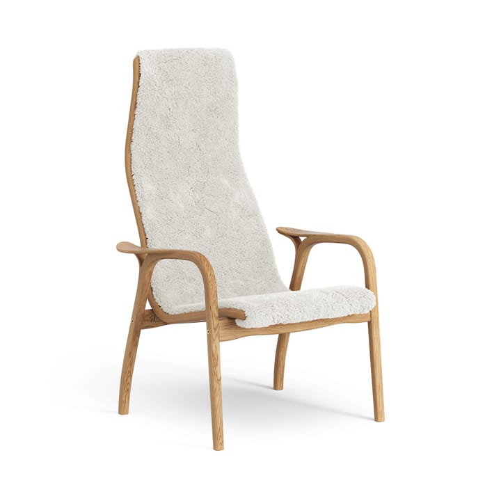 Lamino arm chair oiled oak/sheep skin - Off white (white) - Swedese