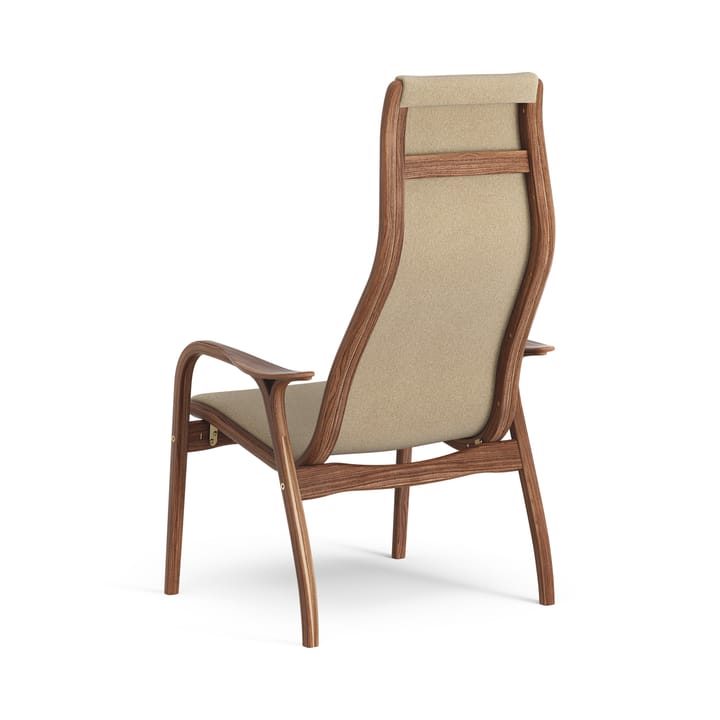 Lamino arm chair oiled walnut/fabric - Main Line Flax 12 - Swedese