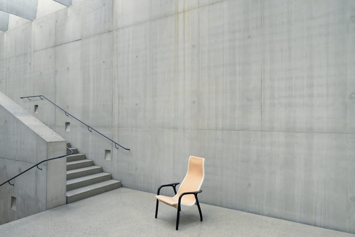 Lamino Duality easy chair, Black washed Swedese