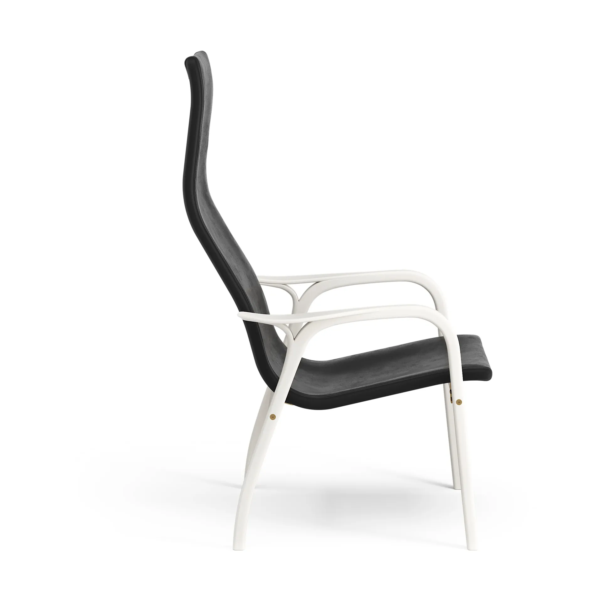 Lamino Duality easy chair, White washed Swedese