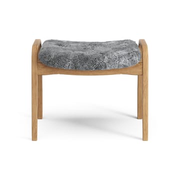 Lamino foot stool oiled oak/sheep skin - Scandinavian Grey (grey) - Swedese