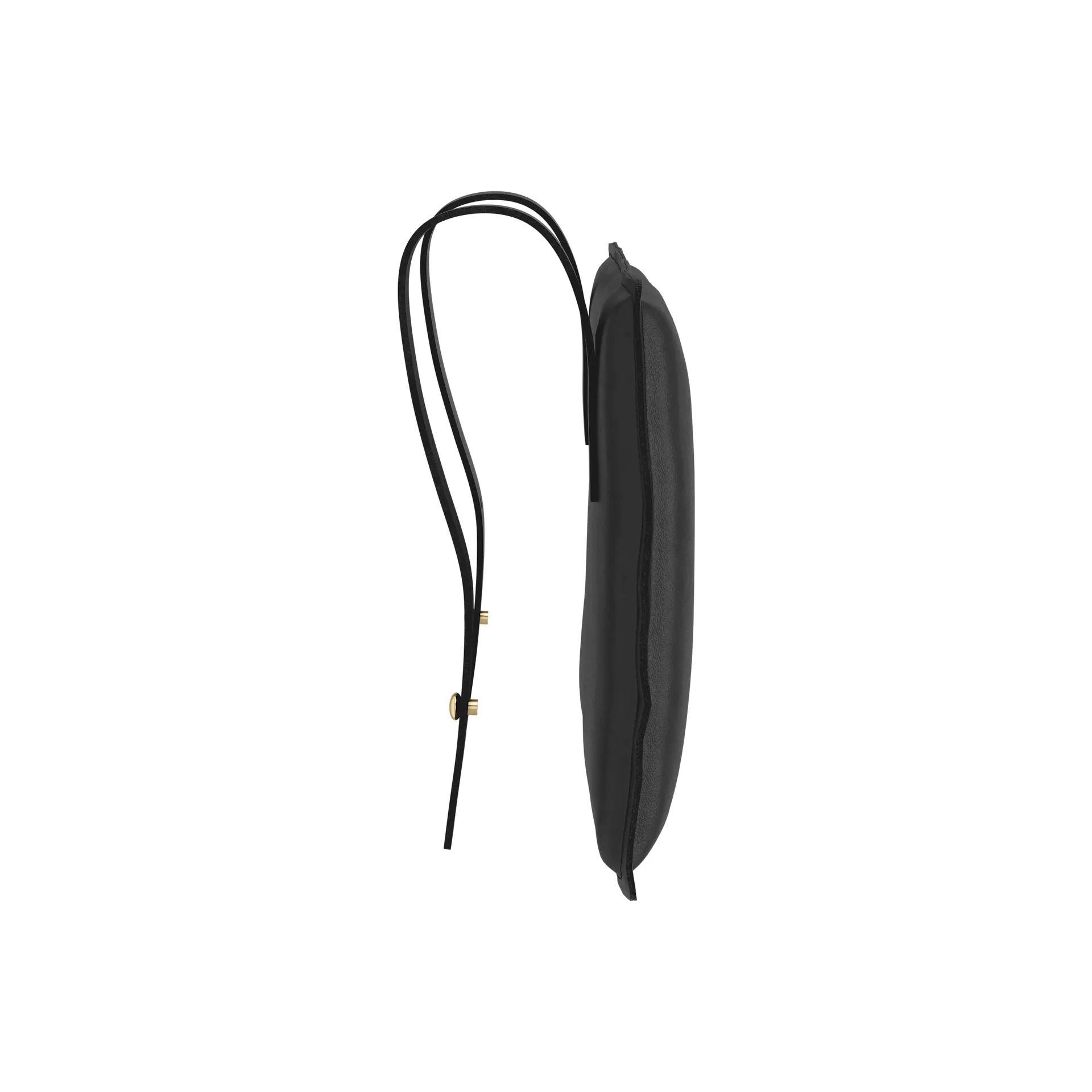 Lamino neck cushion leather, Black 8175 Swedese