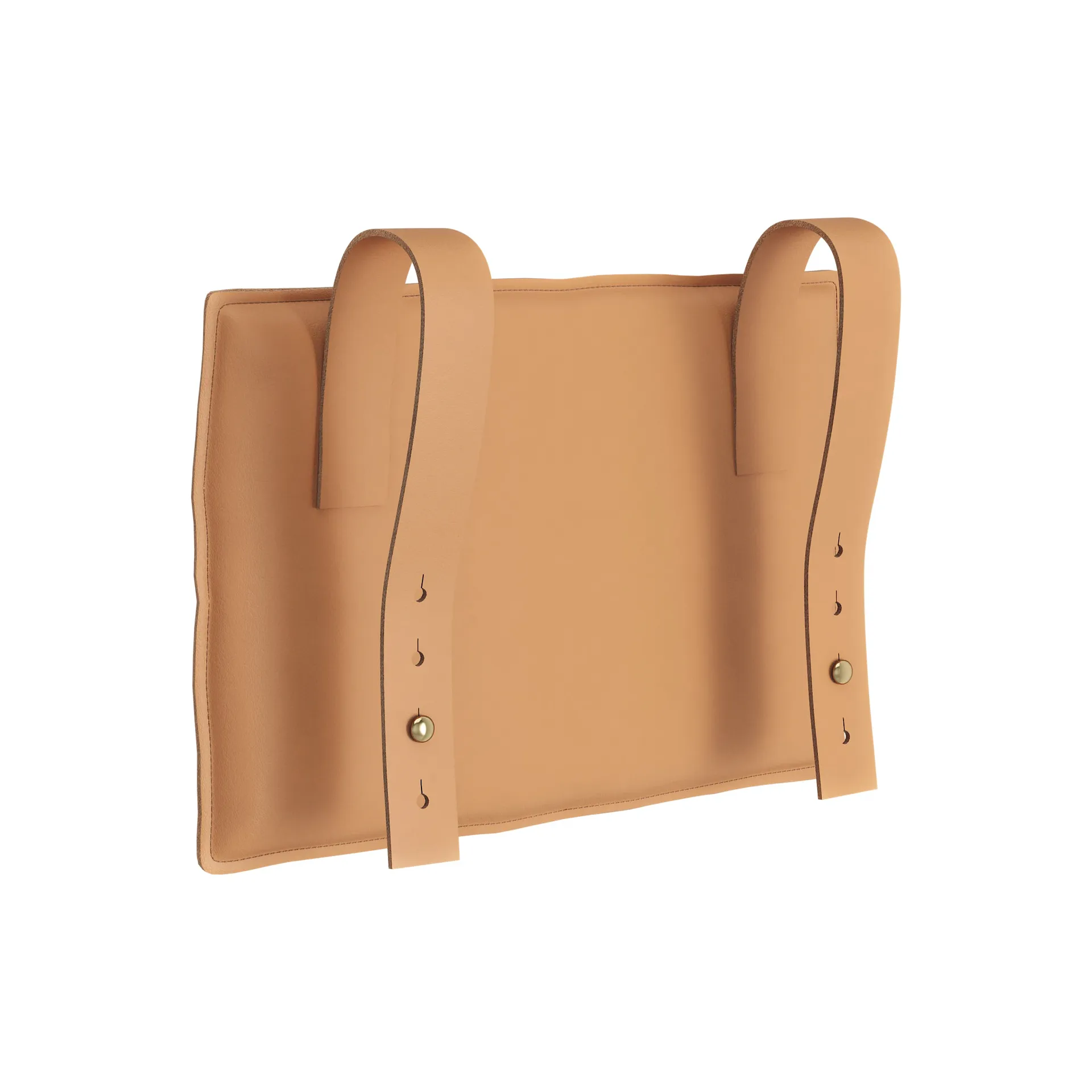 Lamino neck cushion leather, Natural 8800 Swedese