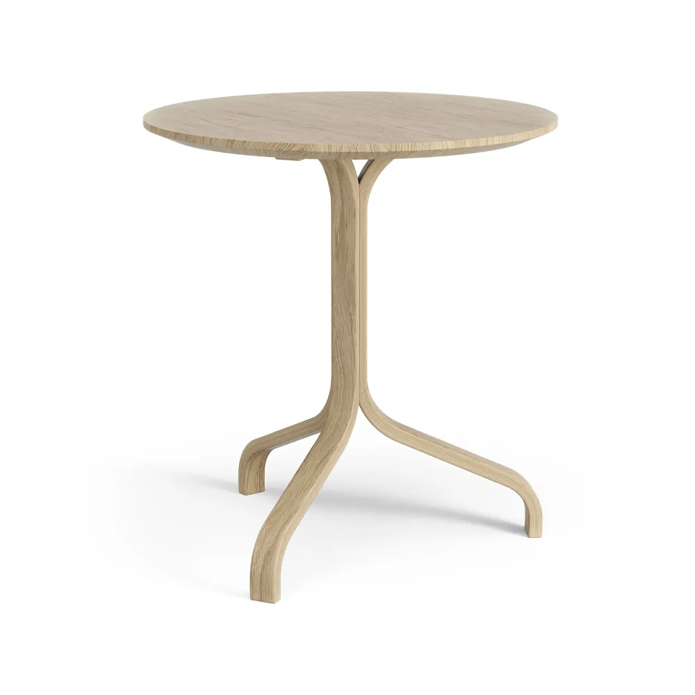 Swedese Lamino table 49 cm Lacquered oak | Scandinavian Design | Side tables | Beige