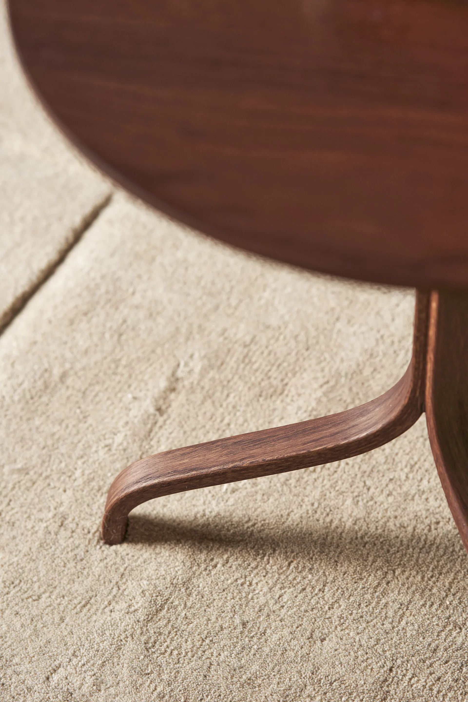 Lamino table 49 cm Special Edition, Oak Rubio Monocoat Chocolate Swedese