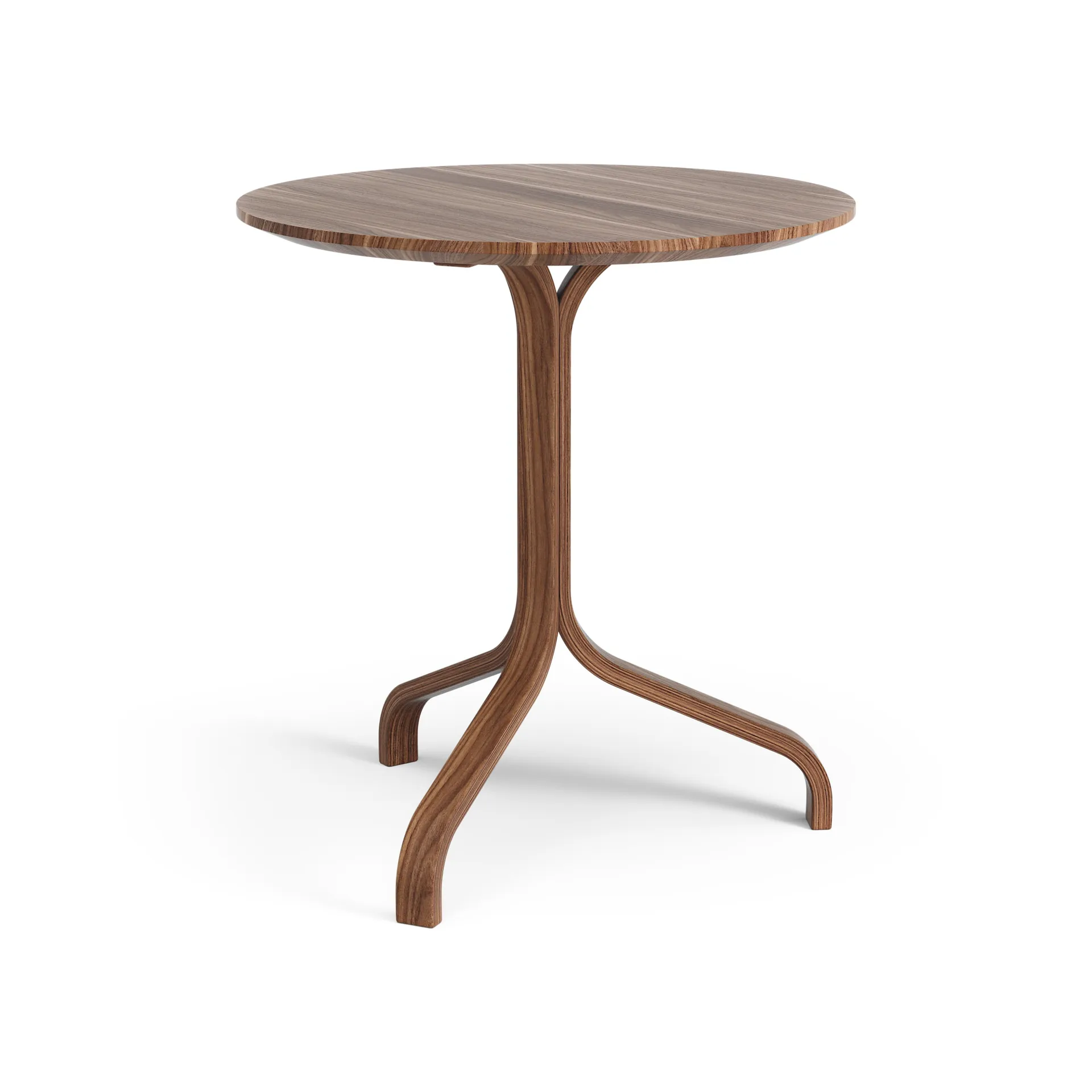 Lamino table 49 cm, Walnut oiled Swedese