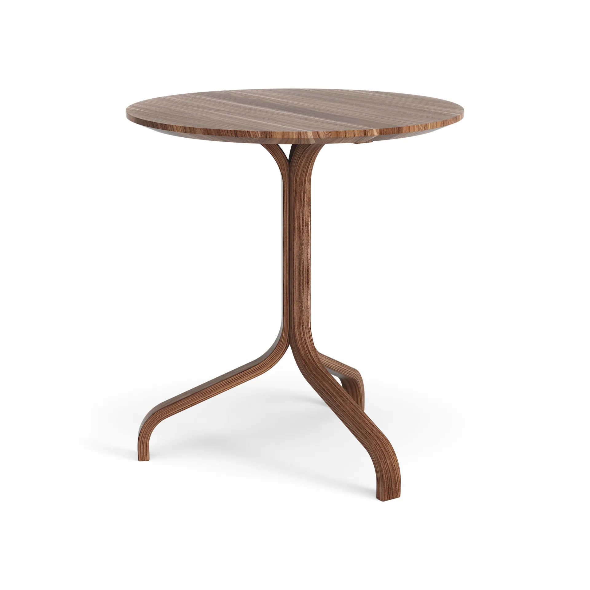 Lamino table 49 cm, Walnut oiled Swedese