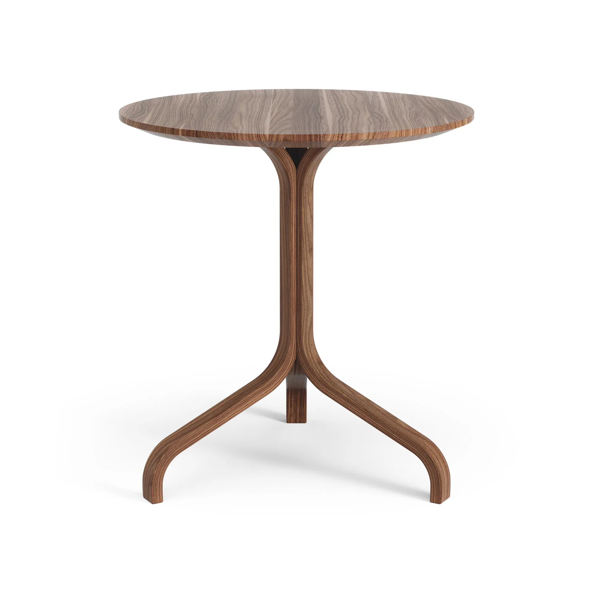 Lamino table 49 cm, Walnut oiled Swedese