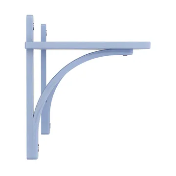 Levi shelf 1 shelf level - ILKE Blue-aluminium, 90 cm - Swedese