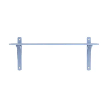 Levi shelf 1 shelf level - ILKE Blue-aluminium, 90 cm - Swedese