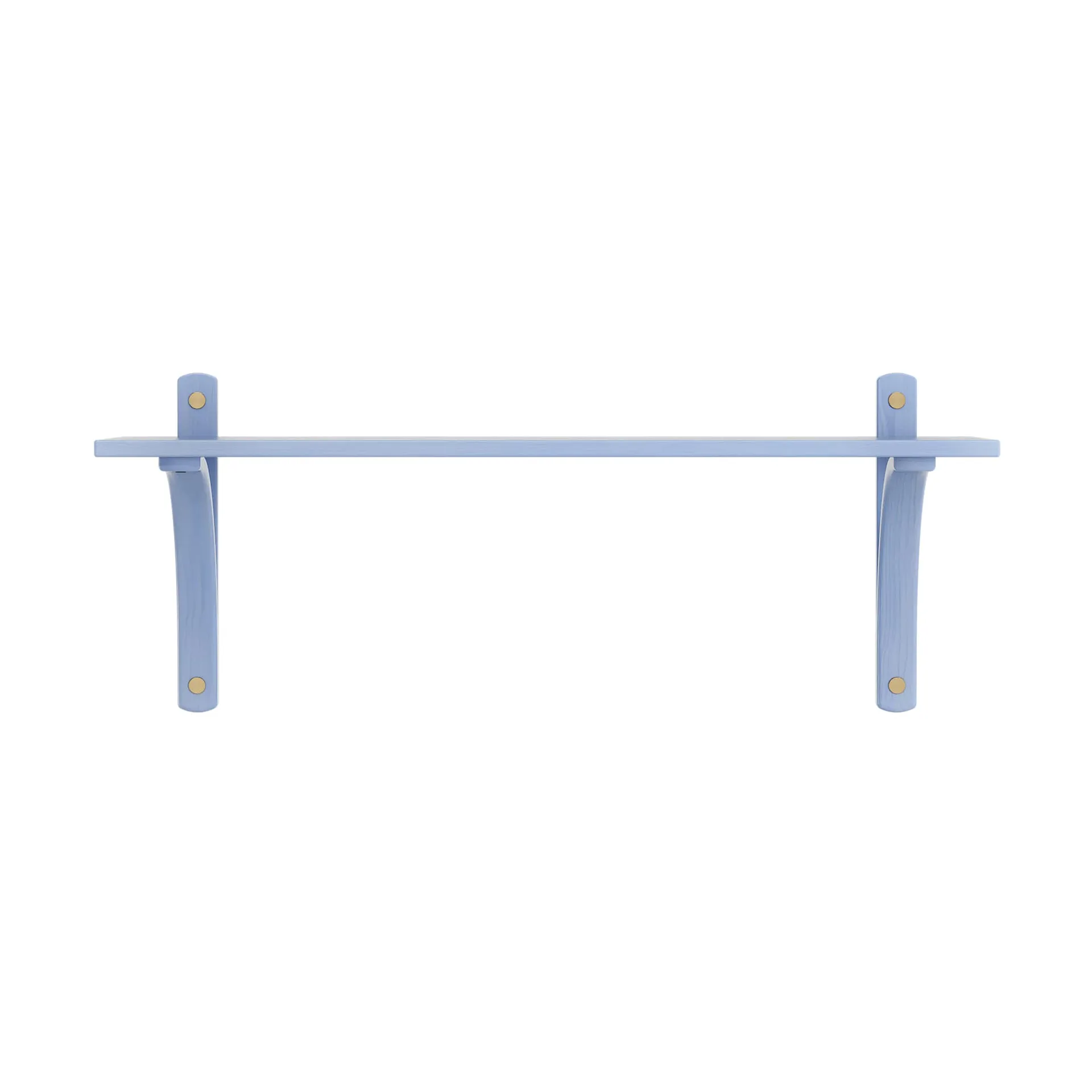 Levi shelf 1 shelf level, ILKE Blue-brass, 90 cm Swedese