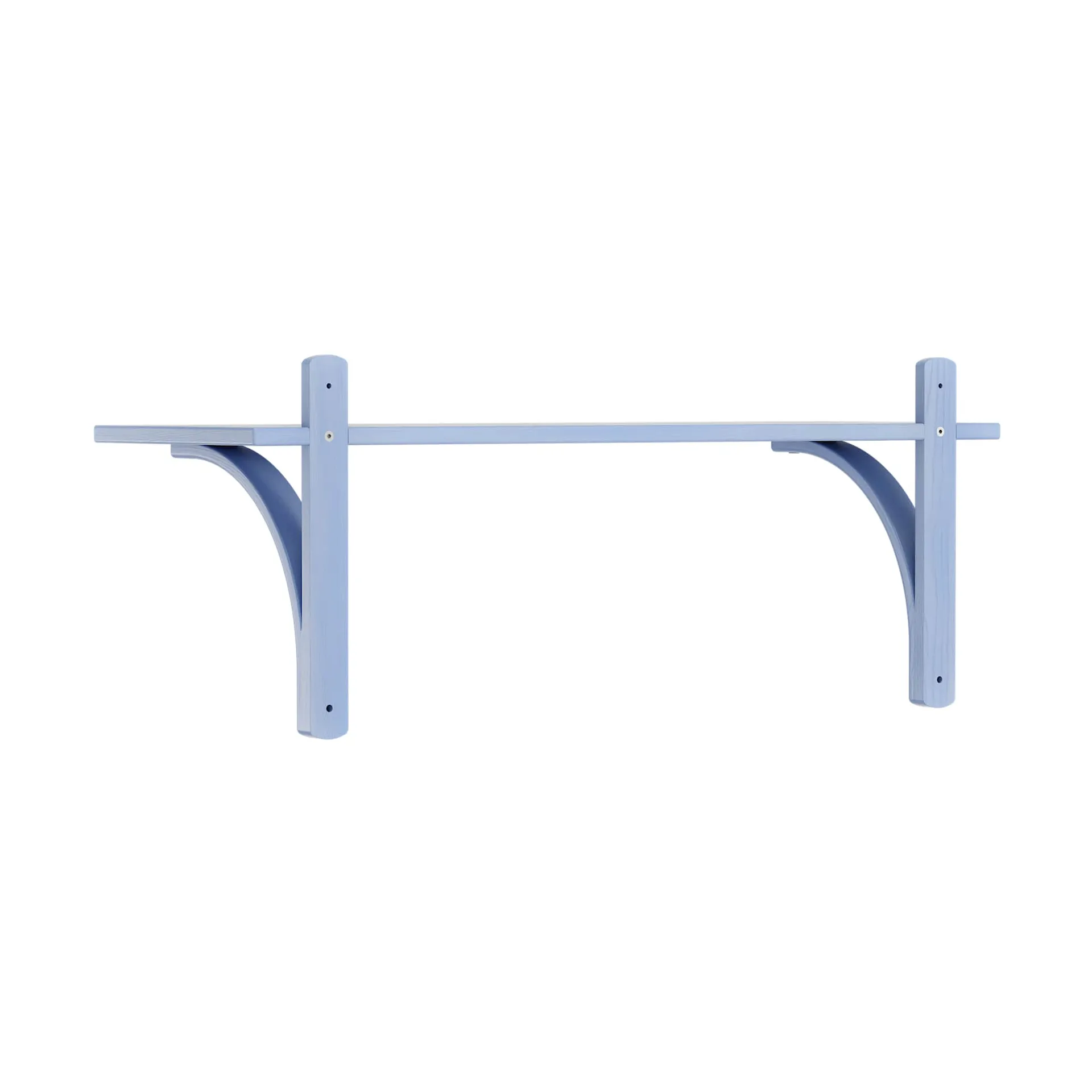 Levi shelf 1 shelf level, ILKE Blue-brass, 90 cm Swedese