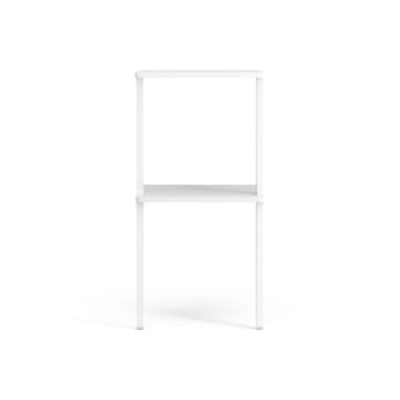 Libri shelf 2 shelf - Ash White glazed - Swedese